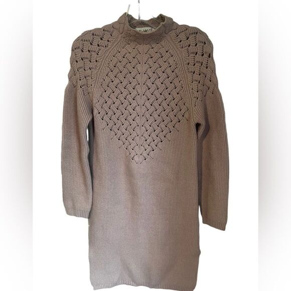 Elliatt pink mock neck Sweater Dress XS - Picture 1 of 5